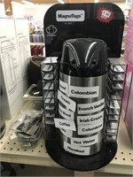 Mega Tag Display w/Air Pot Brewer & Tags