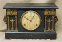Sessions Painted Wooden Mantel Clock.