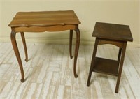 Petite Occasional Tables.  2 pc.