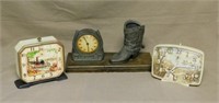 Vintage Novelty and Animated Alarm Clocks.