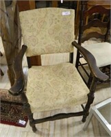Upholstered Armchair.