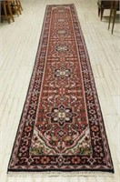 Hand Knotted Wool Rug Runner.  193 1/2" x 31 1/2".