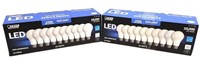 2 packs 10 Pack LED 100w daylight bulbs