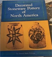 REFRENCE BOOK DECORATED STONEWARE OF N. AMERICA