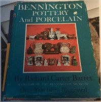 REFRENCE BOOK BENNINGTON POTTERY AND PORCELAIN