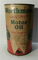 Worthmore Motor Oil Drum