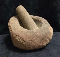 Indian Mortar and Pestle