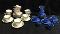 Mini Tea Cups and Saucers