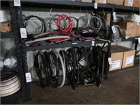 LOT, ASSORTED TUBING & HOSE ON THIS SHELF