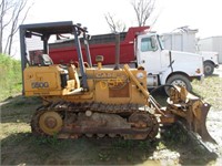 Case 550G Long Track Crawler Tractor,