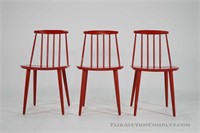 Set of 3 Chairs - Folke Palsson for FDB Mobler