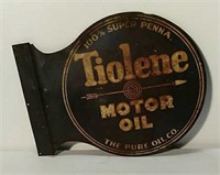 DST 100% Super Penna Tiolene Motor Oil Sign