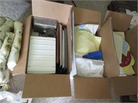 3 large boxes of kitchen & household items