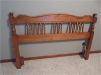 tell city maple headboard (5ft wide)