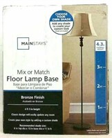 Bronze Finish Floor Lamp Base