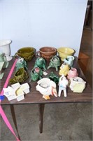 Lot #88 (+/-16) pcs of pottery to include; (3)