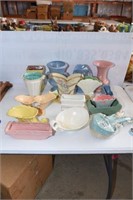 Lot #78 (+/-16pcs) of Pottery to include; Hull