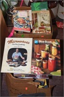 Lot #46 (2) Boxes full of cookbooks to include;