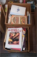 Lot #43 (2) Boxes full of cookbooks to include;
