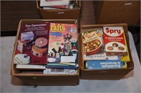 Lot #42 (2) Boxes full of cookbooks to include;