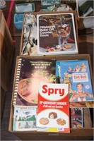 Lot #44 (2) Boxes full of cookbooks to include;