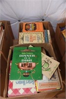 Lot #22 (2) Boxes full of cookbooks to include;
