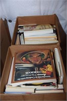 Lot #29 (2) Boxes full of cookbooks to include;