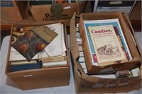 Lot #6 (2) Boxes full of cookbooks to include;