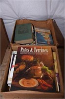 Lot #14 (2) Boxes full of cookbooks to include;