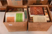 Lot #1 (2) Boxes full of cookbooks to include;