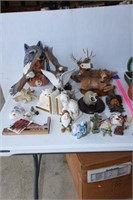 Lot #98 Figurine lot to include; Indian, white