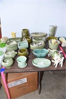 Lot #90 (+/-19) pcs of pottery to include;