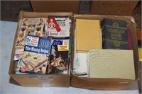 Lot #39 (2) Boxes full of cookbooks to include;