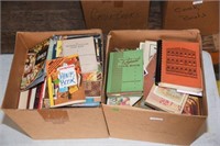 Lot #38 (2) Boxes full of cookbooks to include;