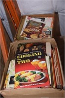 Lot #30 (2) Boxes full of cookbooks to include;