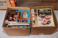 Lot #20 (2) Boxes full of cookbooks to include;