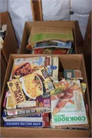Lot #28 (2) Boxes full of cookbooks to include;