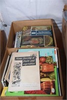 Lot #27 (2) Boxes full of cookbooks to include;