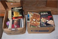 Lot #17 (2) Boxes full of cookbooks to include;