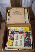 Lot #13 (2) Boxes full of cookbooks to include;