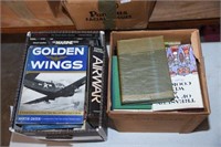 Lot #7 (2) Boxes full of airplane and Military