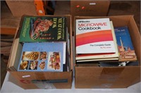 Lot #9 (2) Boxes full of cookbooks to include;