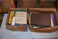 Lot #3 (2) Boxes full of cookbooks to include;