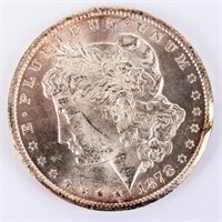 Coin 1878-CC Morgan Silver Dollar BU Key!