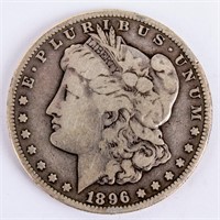 Coin 1896-S  Morgan Silver Dollar Fine