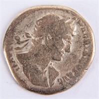 Coin Ancient Roman Coin AD 119-125 Silver