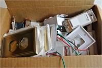 Assorted Electric Items -Switches, Wall Plates etc