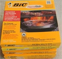 Lot of Bic Flamedisk Outdooor Grilling