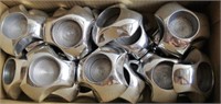 Lot of Aluminum Tealite Candle Holders