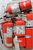 Lot of Fire Extinguishers - Need Charging
